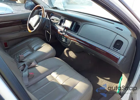 2003 Mercury Grand Marquis Ls from USA, damaged, VIN 2MEFM75W53X643453